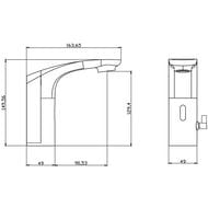 ��������� ��� �������� BelBagno ACQUA-ELV-CRM ���������, ������� �� ��������/���� 220V, ����: ����