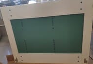 Уценка! Зеркало Dreja Uni 105 (1000х800х35) белое 99.9007