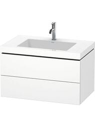 ����� � ������������ Duravit L-Cube 800�500�480 2 �����, 1 ���. ��� ����., ����� ������� LC6927O1818