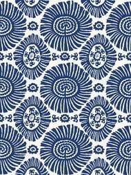Обои бумажные Thibaut Tropics (0,69х8,22) синие T10083 (рулон)