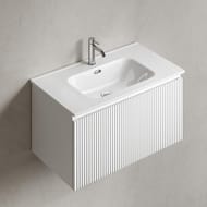 Тумба подвесная SANCOS Snob R 1.0 790х445х406, 1 ящик, доводчик, Bianco ,SNR1.080W — миниатюра 6