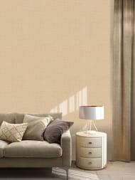 Обои виниловые на флизелине Zambaiti Trussardi VIII (0,7х10,05) моноколор, бежевые Z30329 (рул)