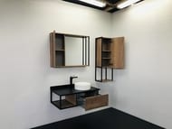 Тумба COMFORTY Лиссабон-95 (945х390х520) подвесная, столеш,. раковина, дуб темный 00-00006558