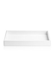 Лоток Decor Walther BROWNIE TAB L (280х160х35) имитация кожи, цвет: белый 0930150