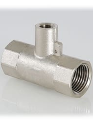 Тройник VALTEC для подключения датчика температуры 1/2"хМ10х1/2" ВВВ VTr.250.N.0004