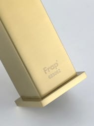 Смеситель для раковины , FRAP сатин золотой, F1076-3