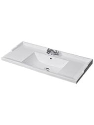 Раковина для тумбы Caprigo Brighton L/Ponza/Valletta 100 (1025х470) Y-100B белый