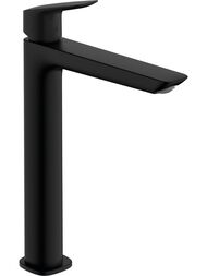 Смеситель Hansgrohe Logis для умывальника, 240 Fine, однозахватный, с д/к черный мат. 71257670 — миниатюра 1