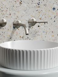 Раковина накладная Ceramicanova ELEMENT 360х360х115 без отв. под смеситель, белая матовая CN6057MW