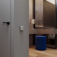 Выключатель встраиваемый Voltum S70 карточный 16АVLS010705, серебро