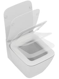 Унитаз подвесной Ideal Standard Lux STRADA II T359601 365х545 с сиденьем с плавным закрытием