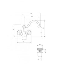 ��������� ��� �������� Migliore OLIVIA � �/��������, �����/���� ML.OLV-5834.BI.CR