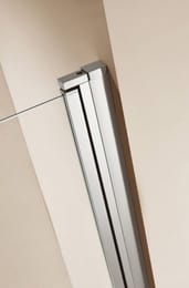 Шторка на ванну Cezares Eco (1200х1400) ECO-O-V-11-120/140-C-Cr стекло прозрачное
