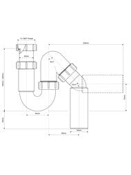 ����� P/S-�������� McAlpine (1 1/2"�40��) ������������� ����� 40/50�� MRSK12-50