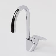 Смеситель для кухни WasserKRAFT Leine 3507 однозахватный, высокий, поворотный излив, цвет: хром