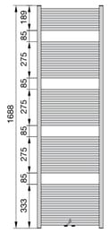 ����������������� �������� Zehnder Zeno ZN 170-060 RAL9016