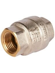 Клапан обратный ROMMER 1/2 пружинный муфтовый с металлическим седлом RVC-0001-000015