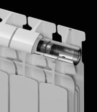 Радиатор биметаллический RIFAR EcoBuild 500 (575х1120х100) 14 секций, 2604 Вт, боковое подкл, белый