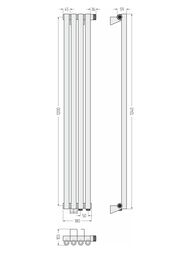 ������� �����-0 ������ �������� 1200�180 (4 ����) ����.�����, EU50 ������ ������, 3/4", 00-0321-1204