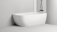 Ванна пристенная Salini Sofia Corner R 102514G 1700х850х590 угловая, правая S-sense белый глянец