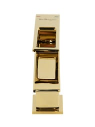 Смеситель на раковину BelBagno LUCE LUC-LVM-ORO однозахватный, с донным клапаном, золото