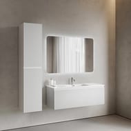 Тумба подвесная SANCOS Snob R 1.0 1195х445х406, 1 ящик, доводчик, Bianco ,SNR1.0120W — миниатюра 3