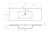 ���������� ��������� BelBagno (1210�460�175) ��������, ����� BB1200ETL