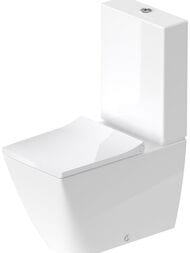 Унитаз-компакт Duravit Viu 350х650х900 безободковый 2191090000+0942000005