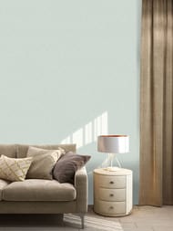 Обои виниловые на флизелине Grandeco Atmosphere AT1028  (0,53х10,05) моноколор, зеленые (рул.)