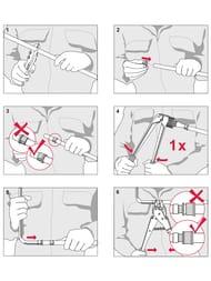 ����� TECEflex 20�3,45�� �������������, ������������, �����, 1���� (������ 5�), 732220