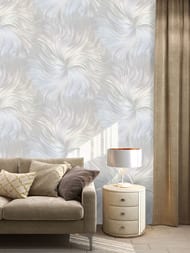 Обои виниловые на флизелине Grandeco Originale (1,06х10,05) абстракция, серые R168132 (рул.)