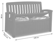 ������ ������ KETER PATIO BENCH ( 138x63x88), 227�, �����
