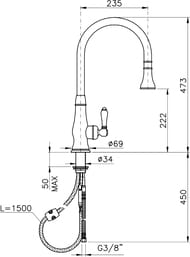 ��������� Nicolazzi Petit Mont Blanc ��� ����� � ��������� ������, ������� ������ ������. 3420FV76P