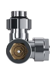 Узел нижнего подключения термостатический угловой Royal Thermo Design Pro 15мм М30х1,5, хром RANPU11215CH