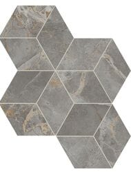 Мозаика Atlas Concorde Marvel X Fior di Bosco Mosaico Esagono Silk (300х350) AF8P (кв.м.)