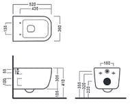 ������ ��������� Hatria Bianca Y3AK01 520�345�305 ������������, �������������� ������, �����