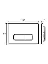 ������� ����� Aqueduto FORMA ������������ ���., ABS-�������, ������� ����, ����: ������ FOR0140