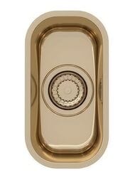 Мойка ALVEUS Monarch Variant 110 (148х300) под столешницу, нерж. сталь 0.8 мм, PVD бронза 1114242 — миниатюра 1