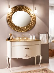 Тумба под раковину Caprigo Бурже 100 bianco antico 1036х971х590 11015-011 под столешницу
