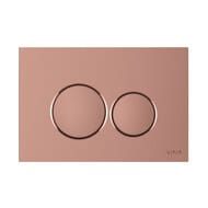 Кнопка смыва для инсталляции VitrA Origin (Ориджин) 740-2440 мягкая медь двойной смыв (шт)