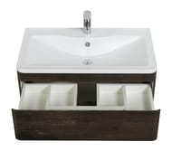 Тумба под раковину BelBagno ALBANO (800х450х500) подв., Rovere Nature Grigio ALBANO-800-2C-SO-RNG