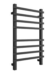 Полотенцесушитель электрический STOUT Techno quadro 80х50 черный матовый SHQ-T2QQ-008050
