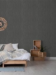 Обои виниловые на флизелине Marburg Natural Opulence 33250 (0,7х10,05) линии, черные (рул.)