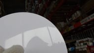 Уценка! %Душевой комплект AM.PM Gem F0790033 верхний душ 220мм, ручной душ 110мм 1 функция, белый ма - уценка. — миниатюра 4