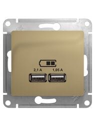 ������� Systeme Electric GLOSSA USB �������� � �����, 5�/2100�� ����� GSL000433