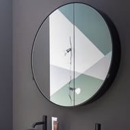 ���������� ���� Cielo CATINI (900�900�120) �������, � �������� �����, matt black CASPCTNM