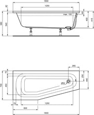 ����� ��������� Ideal Standard HOTLINE 1600�700�415 ������������, �������������, ����� K276301