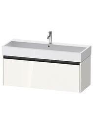 Тумба под умывальник Duravit Ketho.2 440x1184x460 подвесная, 1 отсек, белый глянц. K25079022220000 — миниатюра 1