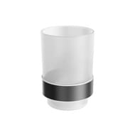 Стакан Kerama Marazzi Изола настенный, черный матовый IS.02.KM.BLK.M