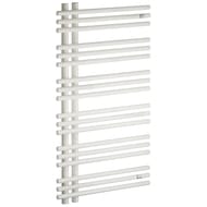 Полотенцесушитель стальной Zehnder Yucca Asym YA-090-050 (872х478) водяной, цвет: белый